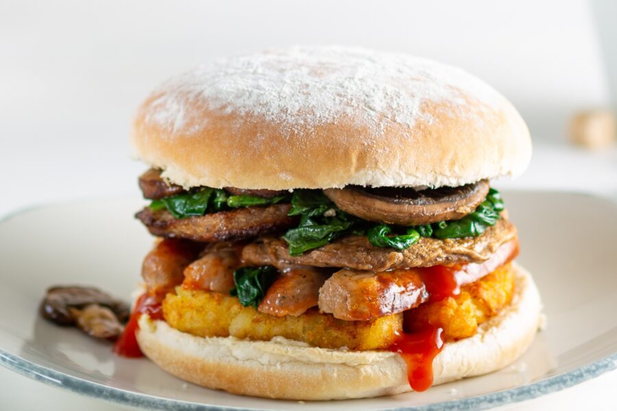 Mighty Meaty Breakfast Bap