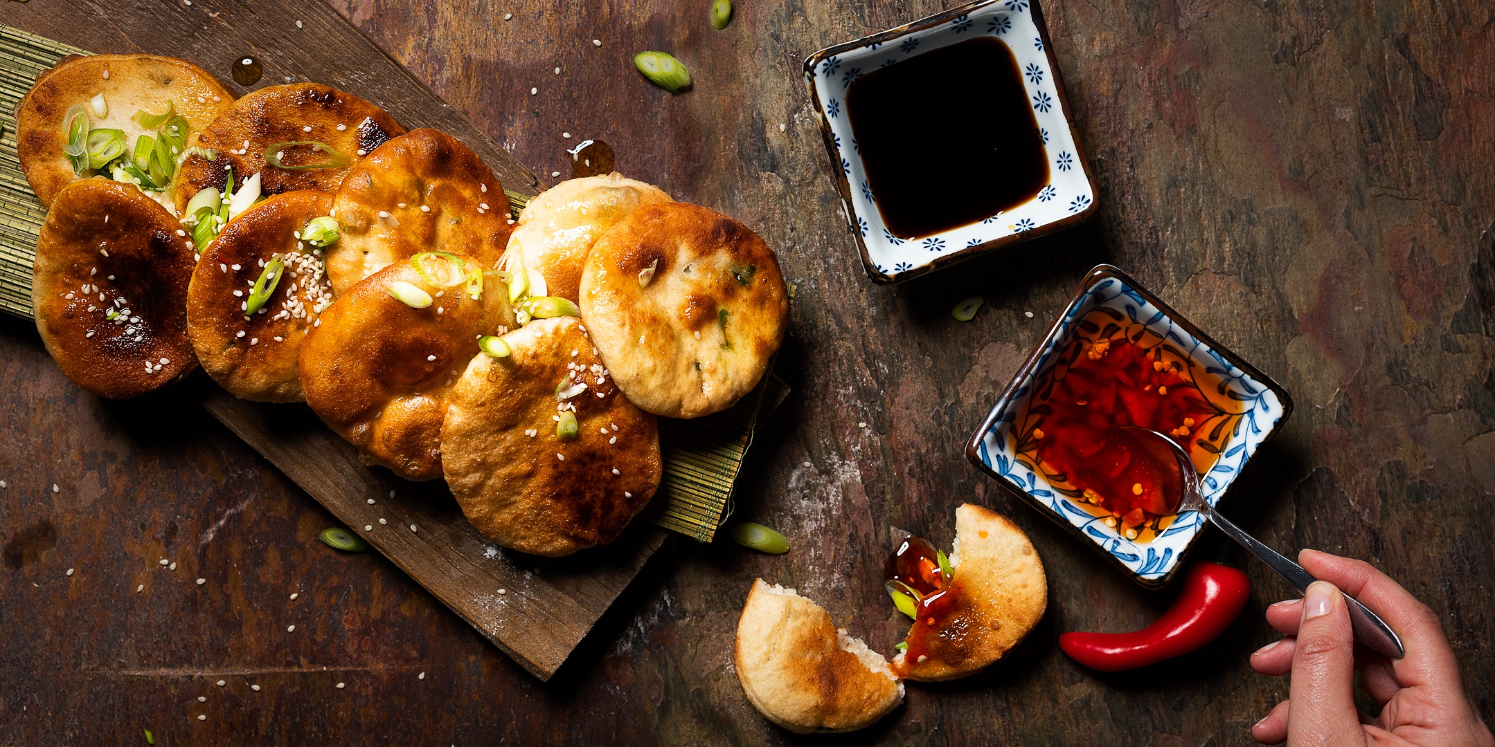 ‘Cong You Bing’ Breads