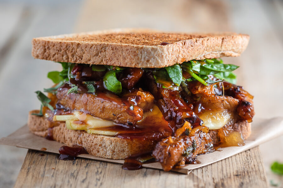 Maple Glazed Rib Sandwich