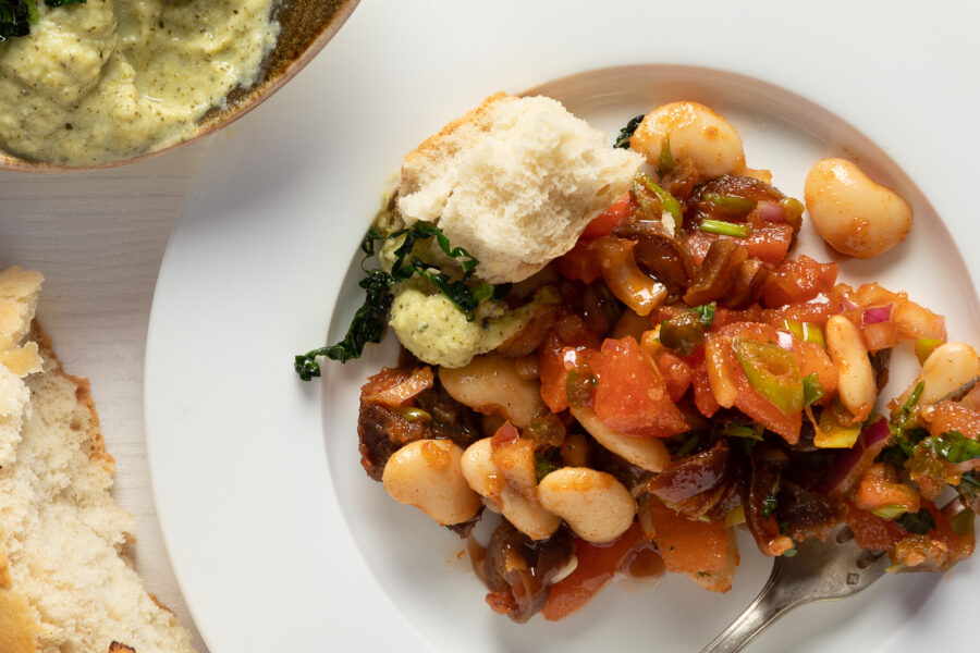 Date & Butter Bean Salsa