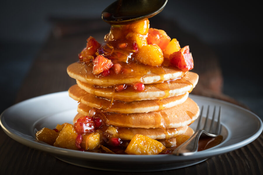 Leftover Bread Pancakes