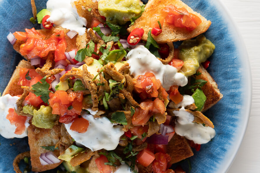 Loaded Vegan Nachos